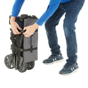 Gorilla Carts Collapsible Wagon Cart - 7 cu ft, 150 lb - Blue