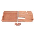 thumbnail image 1 of Wood Phone Docking Station Clear Texture Multi Slot Multifunctional Wallet Key Glasses Organizer Wood Phone Holder Light Color, 1 of 5