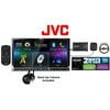 Used JVC KW-V41BT 7' DVD Receiver Built in Bluetooth SiriusXM SXV300v1 Backup Camera