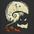 thumbnail image 2 of Junior's The Nightmare Before Christmas Spiral Hill Scene Graphic Tee Black X Large, 2 of 3