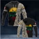 thumbnail image 4 of Sudadera con capucha con estampado 3D de calavera y camuflaje con emblema de la bandera nacional de Lituania para hombre, ideal para deportes al aire libre y ocio, estilo hip hop, 4 of 5