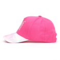 thumbnail image 4 of Oiyii Toddler Girl's Adjustable Baseball Hats Butterfly Embroidery Printed Outdoor Play Trucker Caps Youth Headwear, Rd1, 4 of 8
