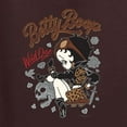thumbnail image 5 of Wild Bobby Biker Betty Boop Wild One MC Motorcycle Betty Boop Tri-Blend Racerback Tank Top, Brown, X-Large, 5 of 5