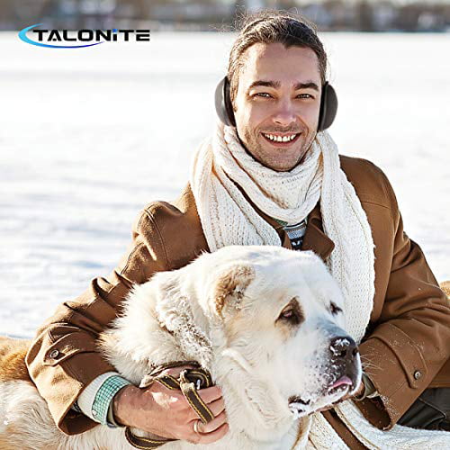 Running Skiing Snowboarding and Ice Skating Outdoor Accessory Earmuffs for Men & Women & Kids Winter Outdoor Earmuffs Talonite Warm Earmuffs Ear Warmers Foldable Fleece Ear Warmers Cycling