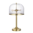 thumbnail image 4 of Safavieh Daye 11.75" Glam Metal Table Lamp, Clear/Gold, 4 of 5