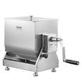 thumbnail image 5 of VEVOR Manual Meat Mixer, 20L Tilt Tank Meat Processing Equipment(Mixing Max 30LBS for Meat), Stainless Steel Meat Mixer, Sausage Mixer Machine with Lid Handle Gear Reducer, Ground Beef Hand Mixer, 5 of 9