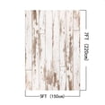 thumbnail image 2 of ABPHOTO Polyester 5x7ft Backdrops Wooden Floor,Vintage Wood Photography Backdrops, 2 of 3