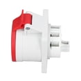 thumbnail image 4 of CA industrial 220380V 240415V del conector 3P+E+N 32A de la aviación de la prenda impermeable del zócalo IP44, 4 of 8