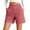 Brown, variant on Cotton Linen Shorts for Women Summer Casual Elastic High Waisted Baggy Wide Leg Bermuda Shorts with Pocket, 2026 New Limited-time Off