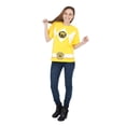 thumbnail image 2 of Power Rangers Yellow Ranger Costume T-Shirt, Adult, 2 of 7