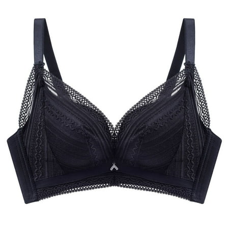 KeFaWanJu Push up Bralette Push up Bras for Women 42d Bras for Older Women with Front Closures Push up Sports Bra