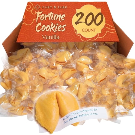 East and Else Fortune Cookies, Vanilla Flavor