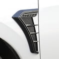 thumbnail image 3 of 2 Pack Durable Carbon Fiber Look Hood Airflow Fender Side Vent Decorative Sticker -, 3 of 4