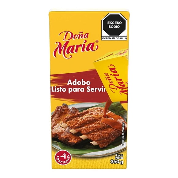 Adobo Doña María listo para servir 360 g