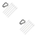 thumbnail image 3 of Maytalsory Stylus Tip Small Rubber Fluent Writing Hard Pen Nib No Scratches Easy Installment Lightweight Capacitive Touch Pen Point No.1 2Set, 3 of 6