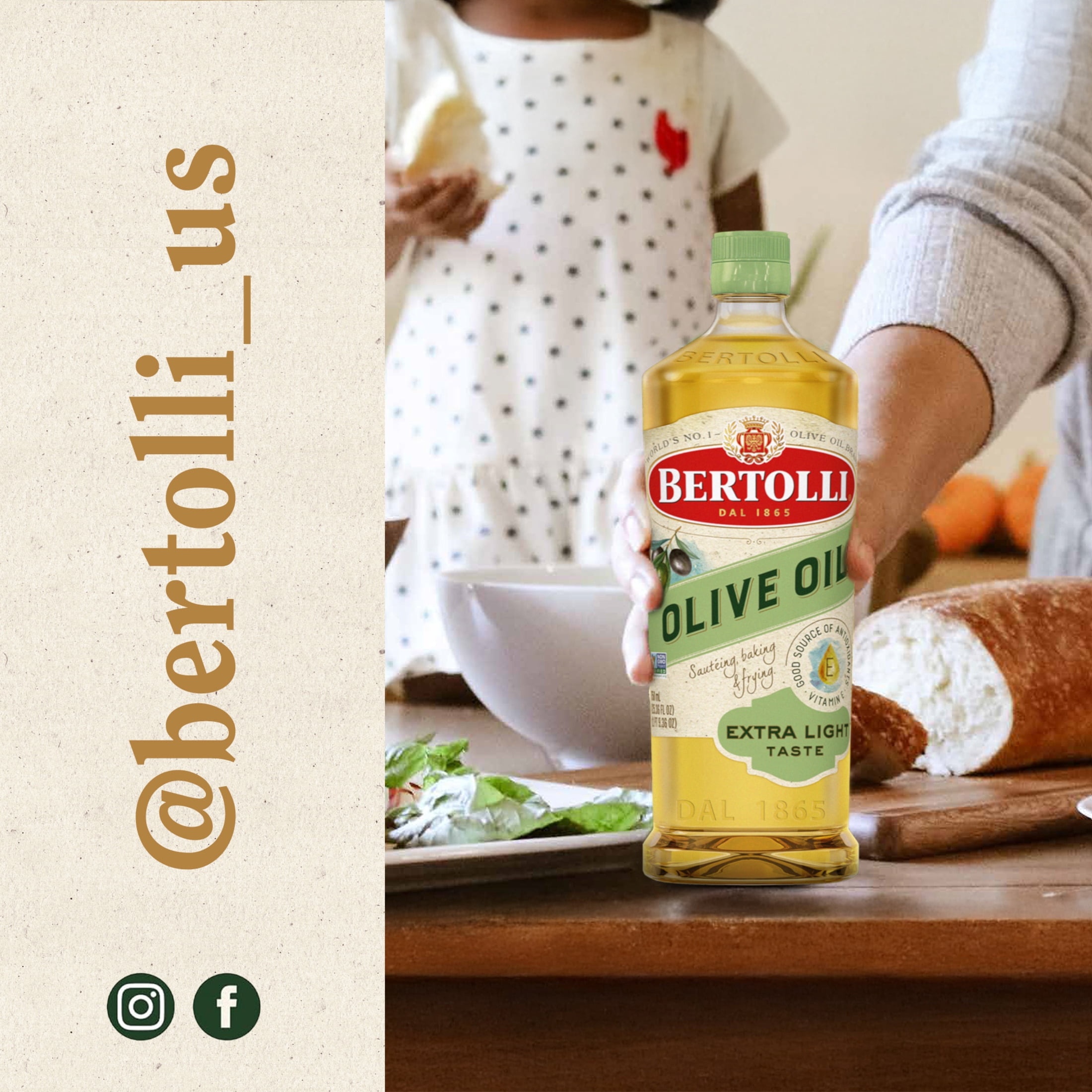 Bertolli Extra Light Taste Spray, 4.9 oz Can