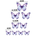 thumbnail image 4 of 18Pcs/Set Butterfly Cake Toppers Realistic Vivid Image Food Grade Reusable Festive Decorative Paper Simulation Butterfly Cake Decorating Toppers Wedding Crafts, 4 of 6