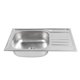 thumbnail image 5 of Fregadero De Cocina, Fregadero De Cocina De Acero Inoxidable, A Prueba De óxido, Grueso, Antiobstrucción Para Restaurante, 5 of 7
