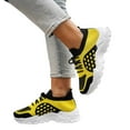 thumbnail image 5 of Xiaoxatg Women's Breathable Casual Sneakers Lightweight Comfortable Walking Shoes Ideal for Daily Activities with Elastic Closure and Flat Heel Design 8 Yellow, 5 of 9