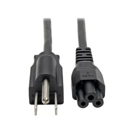 UPC: 0037332185907 | Tripp Lite Model P013-003 3 ft. Standard Laptop/Notebook Power Cord 10A (NEMA 5-15P to IEC-320-C5) Connector A NEMA 5-15P Connector B IEC-320-C5