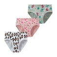 thumbnail image 2 of Emy Dola Little Girls' Cotton Panties Baby Toddler Soft Underwear 3 Pack Princess Girls FLoral Unicorn Briefs, 2 of 9