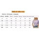 thumbnail image 5 of Blusa Manga Corta Abullonada Para Mujer Camiseta Ajustada, 5 of 5
