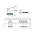 thumbnail image 2 of Tuya Smart WiFi Energy KWh Electric Power Monitor 16A Interruptor Mini Módulo Riel Din Temporizador Encendido Apagado f Blanco, 2 of 5