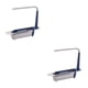 thumbnail image 3 of Matsuzay Estante para fregadero de cocina, desagüe de secado telescópico ajustable, cepillo de limpieza para baño, soporte de esponja, accesorios de Azul 2piezas Matsuzay CBP341324, 3 of 6