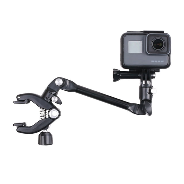 Reemplazo para cámaras Gopro 360 Girar Soporte de brazo de montaje de música Clips de tambor de guitarra Soportes de bajos Abrazadera Scienceny DZ7172-00