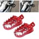 thumbnail image 5 of Reposapiés antideslizante para motocicleta Estriberas para XL883 XL883R rojo Baoblaze Pedales de moto, 5 of 8