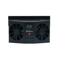 thumbnail image 2 of COFEST Car Circulator Exhaust Fan， Energy Saving Exhaust Fan， Car Radiator， Exclude The Peculiar Smell Inside The Car & Can Be Used for General Types Of Cars Black, 2 of 6
