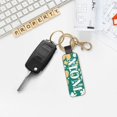 thumbnail image 5 of Wukai Happy Mother's Day1 Print Leather Car Keychain, Universal Key Fob Keychain, Leather Key Chain Holder for Men and Women,360 Degree Rotatable, 5 of 5