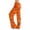 Orange, variant on Satingcolo Halloween Pajama Pants Women Cute Funny Print Pajamas Casual Elastic Waist Palazzo Pants Fall Pajamas