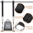 thumbnail image 4 of Kit de 2 Correas para Colgar Columpios de Árbol con 2 Mosquetones, Cinturón de Extensión de Barra Única de 2 M, 4 of 9