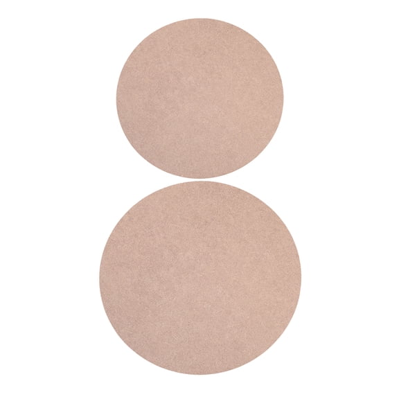 RENACLIPY Pottery Board Set 2pcs with Smooth for Clay Crafting and Decoration, Khaki Color, Dual Sizes