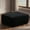 Black(Corduroy), variant on Toject 37" Sectional Sofa Ottomans, No Assembly Couch Footrest, Modular Sectional Couches Ottoman for Living Room, Plush Corduroy, Gray