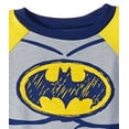 thumbnail image 4 of DC Comics Justice League Batman Little Boys Cosplay T-Shirt and Cape Toddler to Little Kid, 4 of 4