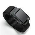 thumbnail image 2 of CSChome Cargo Belt Men Outdoor Cargo Waist Belt Automatic Buckle One Button Adjustable Length Nylon Long, 2 of 7