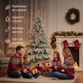 thumbnail image 2 of Arbol Navidad Nevado Jardiemx 1.90m Pino Navideño Ramas Escarchadas, 2 of 9
