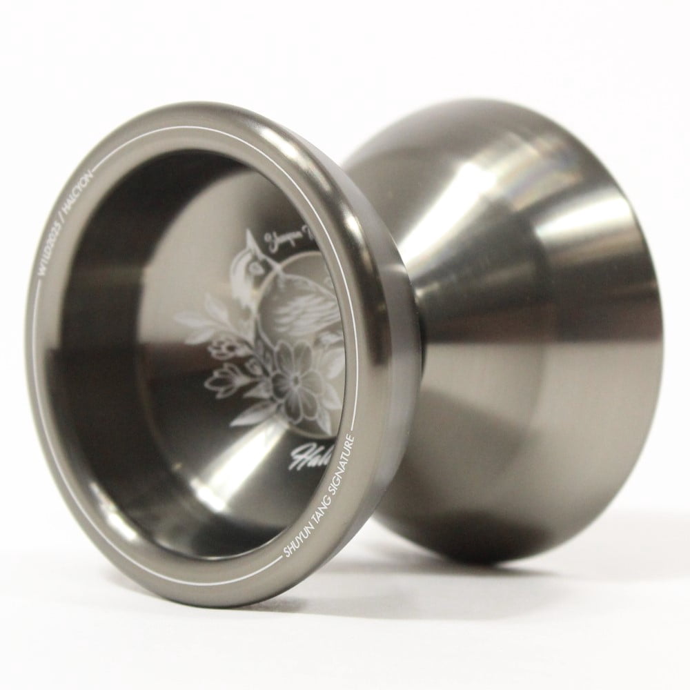 W1LD (Worldwide 1nnovative Leading Design) Halcyon Yo-Yo - Mono-Metal - Shuyun Tang Signature YoYo (Titanium Gray)