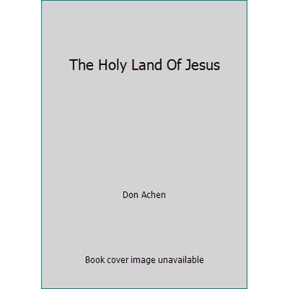 Pre-Owned The Holy Land Of Jesus (Paperback) 9654780542 9789654780544