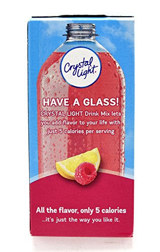 Crystal Light Raspberry Lemonade on the Go Drink Mix (Pack of 26)