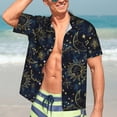 thumbnail image 6 of Men's & Boys Hawaiian Shirt Short Sleeve Tropical Holiday Summer Beach Shirts, 6 of 8