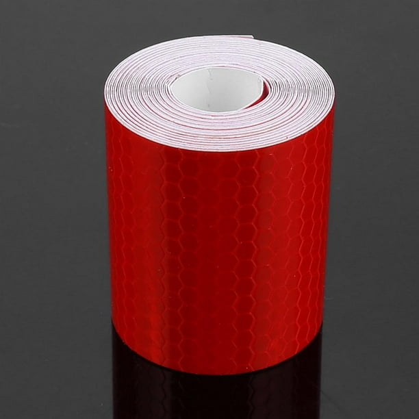 OTVIAP 5cmx3m Safety Adhesive Reflective Tape Roll Sticker For Trailers Cars Bikes,Safety