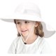 thumbnail image 3 of Sombrero para el sol de verano para niños y niñas, con protección UPF 50+, ala ancha, cuello y solapa, ideal para jugar en la playa, de 3 a 24 meses, 3 of 5
