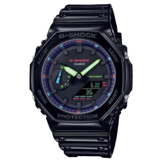 B07WDD3YW9 Casio Men GA-2100-1AER G-Shock Carbon Core Octagon