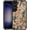Dark Embroidery Flower, variant on for Samsung Galaxy S21 Case, Soft Silicone Shockproof Bumper Camera Protection Phone Case-Fun Sun Moon