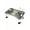 black, variant on Large Laptop Bed Desk with Cup Holder & USB Fan/Light - Portable Folding Table for Eating, Reading, Sofa, Stable Tray