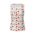 thumbnail image 4 of Lsque Strawberries Printed Workout Tank Tops for Women, Athletic Sports Tank Tops, Compression Sleeveless Dry Fit Shirts,Sleeveless Yoga Shirt-Small, 4 of 9