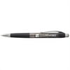 Hub Pen 421BLK-BLK Mardi Gras Clipper Translucent Black Pen - Black Ink - Pack of 250